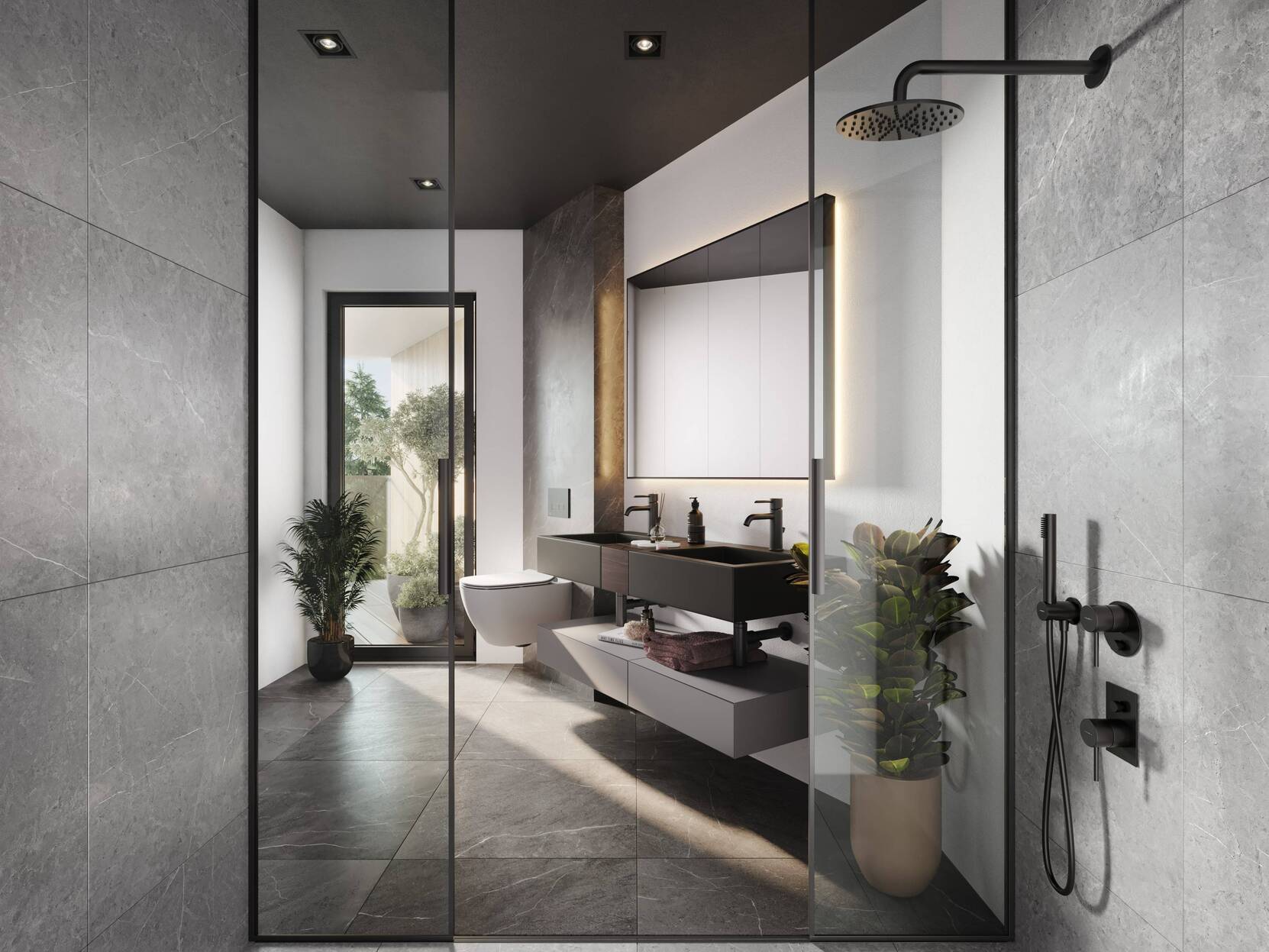 3D Bathroom visualization